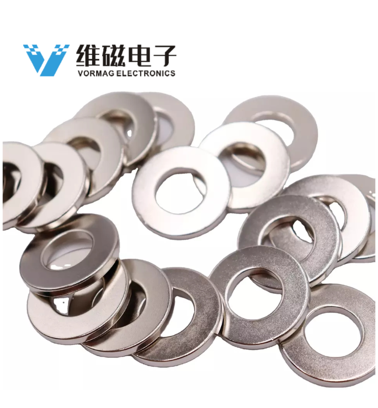 外径18mm-内径8mmx厚度3mm超强稀土钕铁硼圆环磁铁