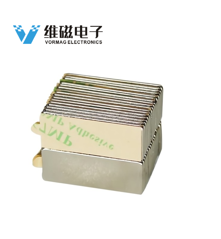 L25 x W10 x H1mm 超强粘合方块钕磁铁