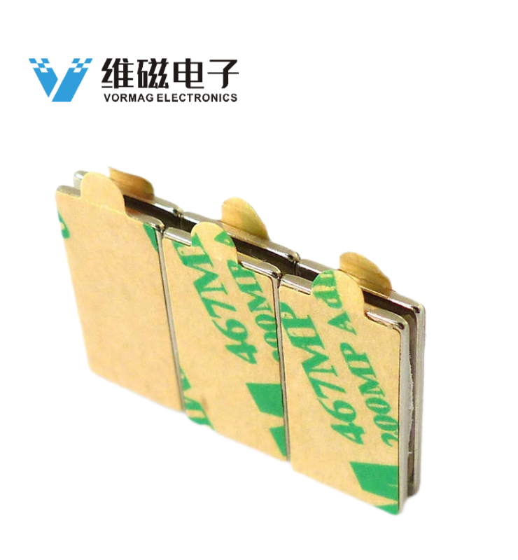钕铁硼方形磁铁带3M自粘胶