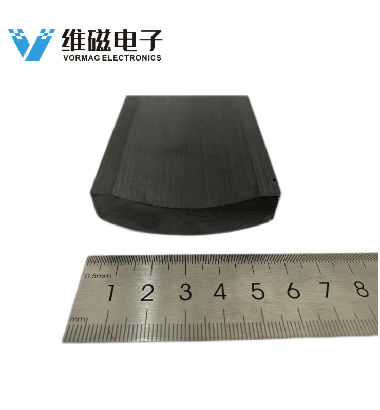 High grade ceramic magnets for generators