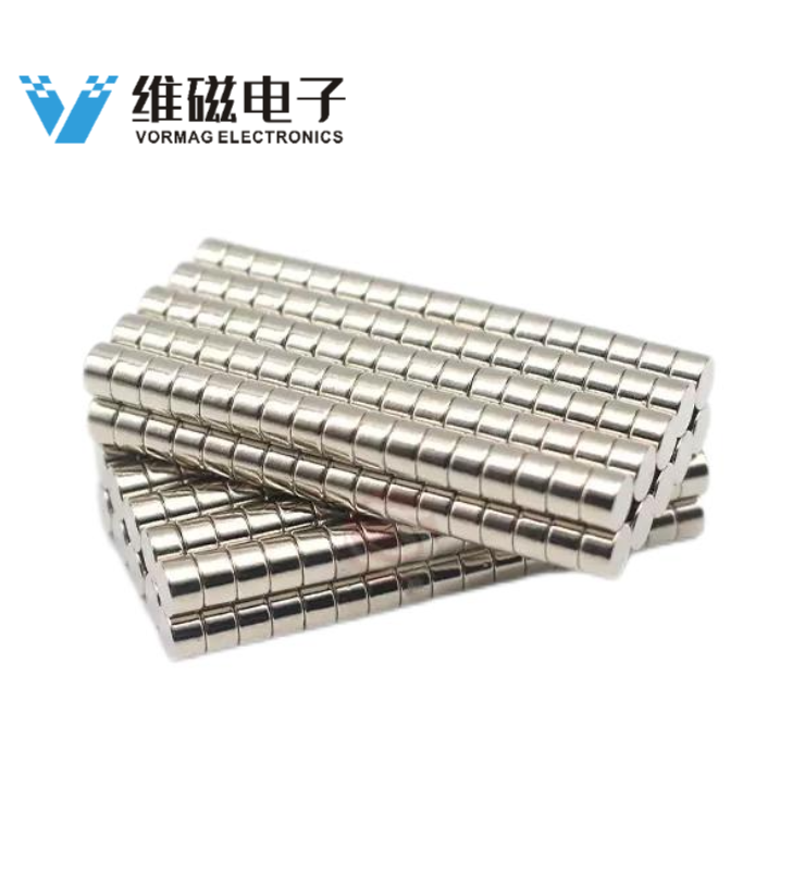 6mmx3mm Neodymium Disc Magnets N38 Axially Magnetized