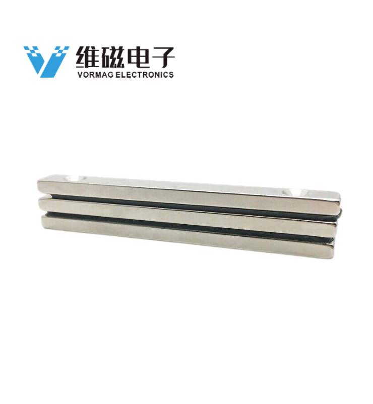 Long Block Magnets with Two Holes Heavy Duty Rare Earth Magnets