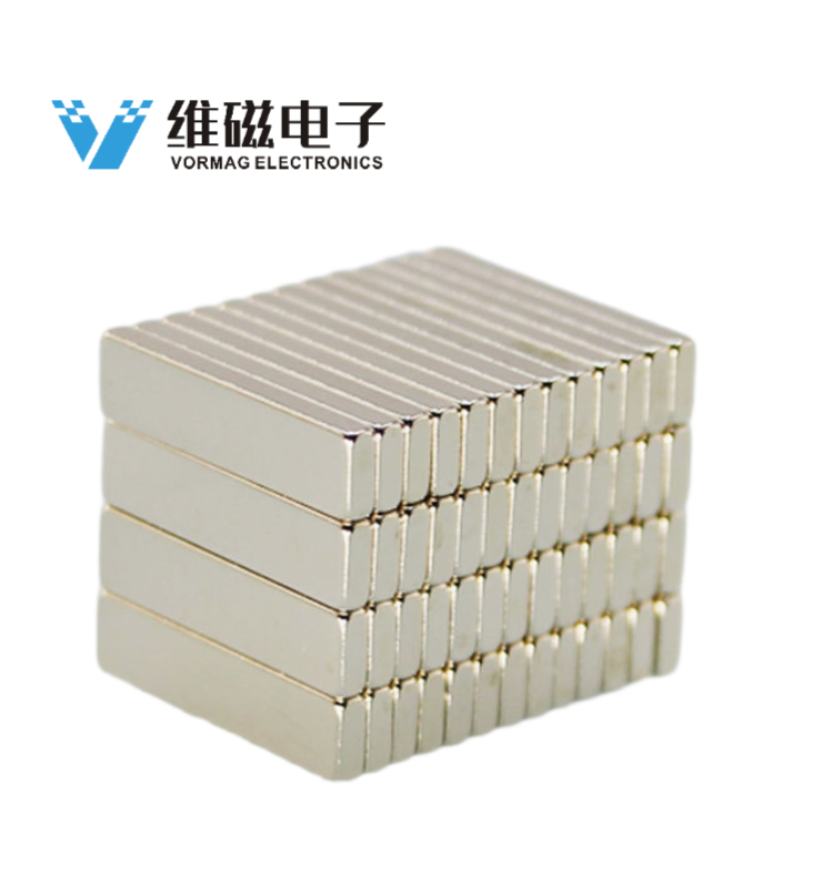 N48 N40 N35 Strong Magnet L25xW5xT2MM Nikel Plating Sliver Color