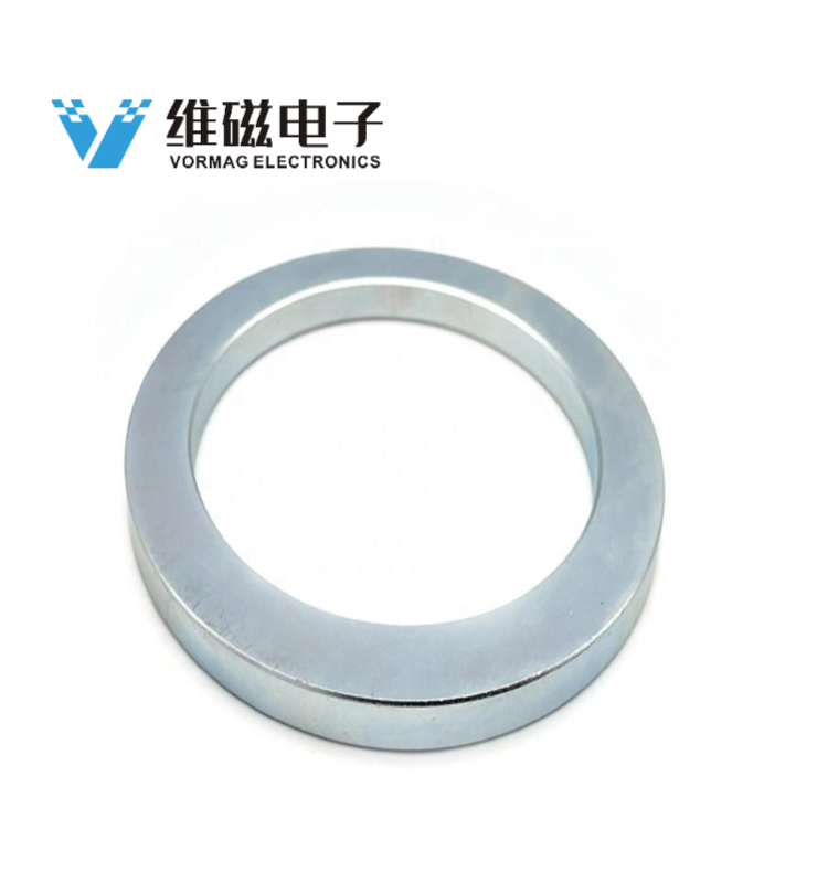 OD32mm x ID20mm x Thick1.5mm Neodymium Ring Magnets Zn Coated