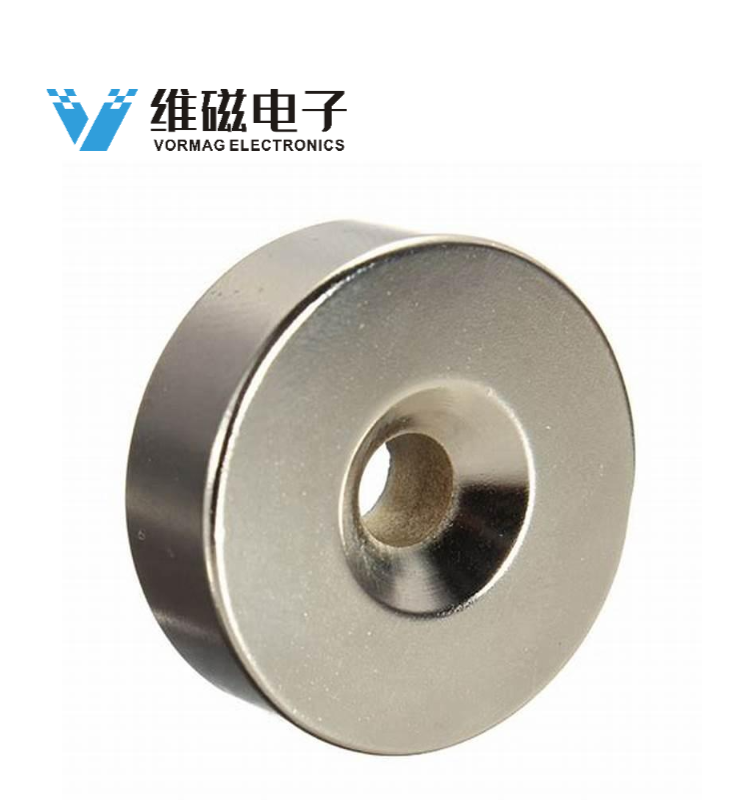 30mmx10mm with 6mm Countersink Hole N52 Strong Disc Magnets