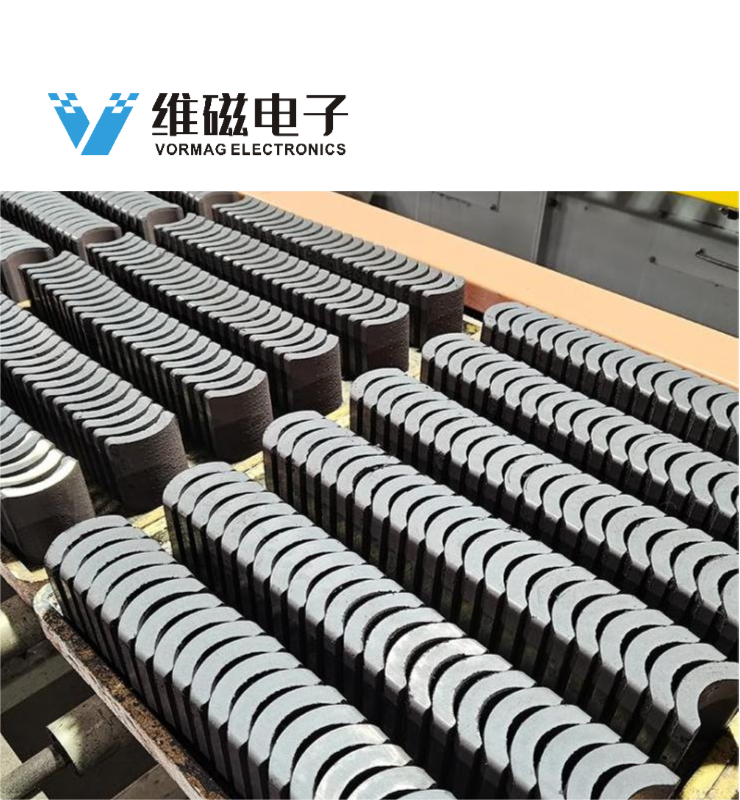 Bespoke high quality Ferrite segments magnets