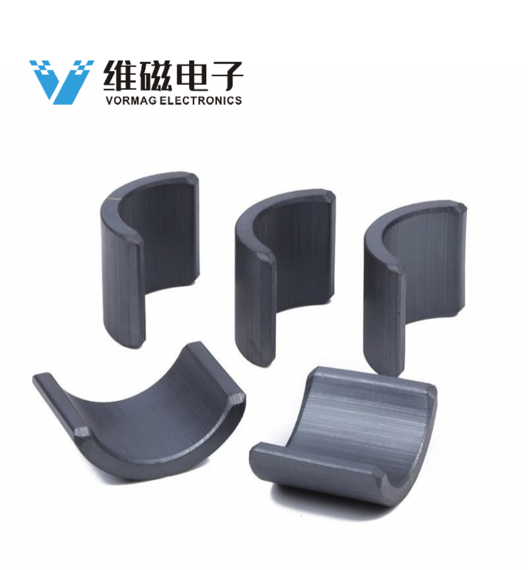 Arc-shaped Ferrite Magnets for Starter Motors